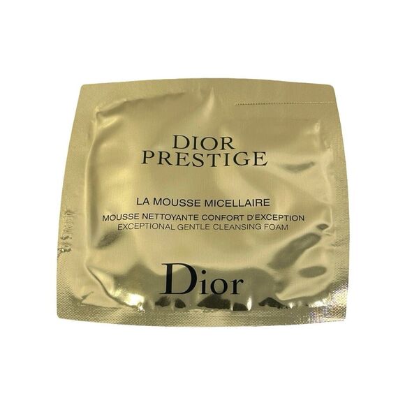 Dior Prestige La Mousse Micellaire Exceptional Gentle Cleansing Foam - 10 Packs - Picture 2 of 3